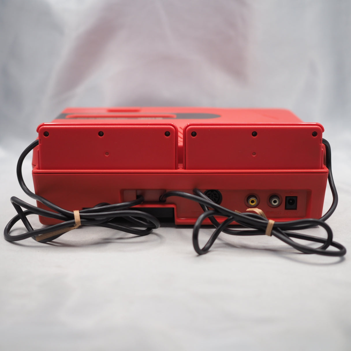 Used Twin Famicom Console system AN-500R Boxed [New Rubber Belt replaced] - Tested & Working