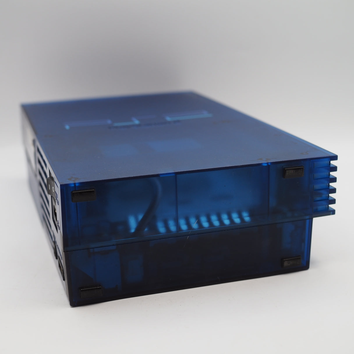 Used PS2 Console system SCPH-37000 L Boxed OCEAN BLUE NTSC-J + Devil May Cry 2 - Tested & Working