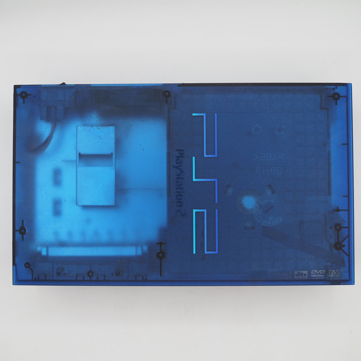 Used PS2 Console system SCPH-37000 L Boxed OCEAN BLUE NTSC-J + Devil May Cry 2 - Tested & Working