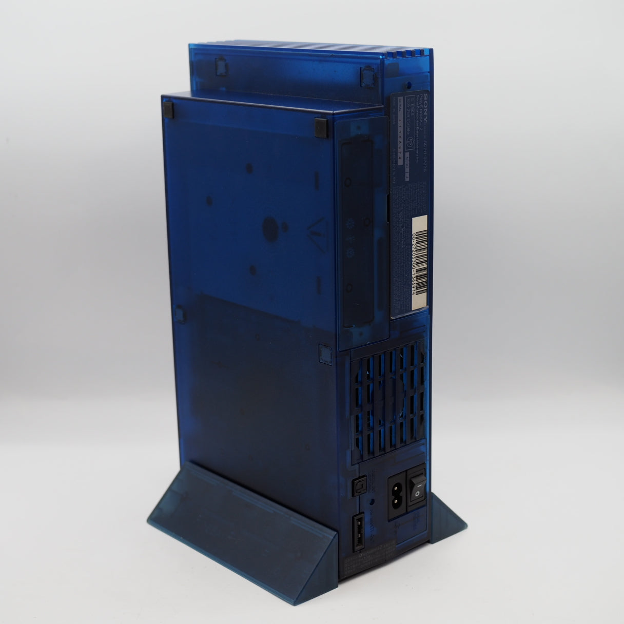 Used PS2 Console system SCPH-37000 L Boxed OCEAN BLUE NTSC-J + Devil May Cry 2 - Tested & Working