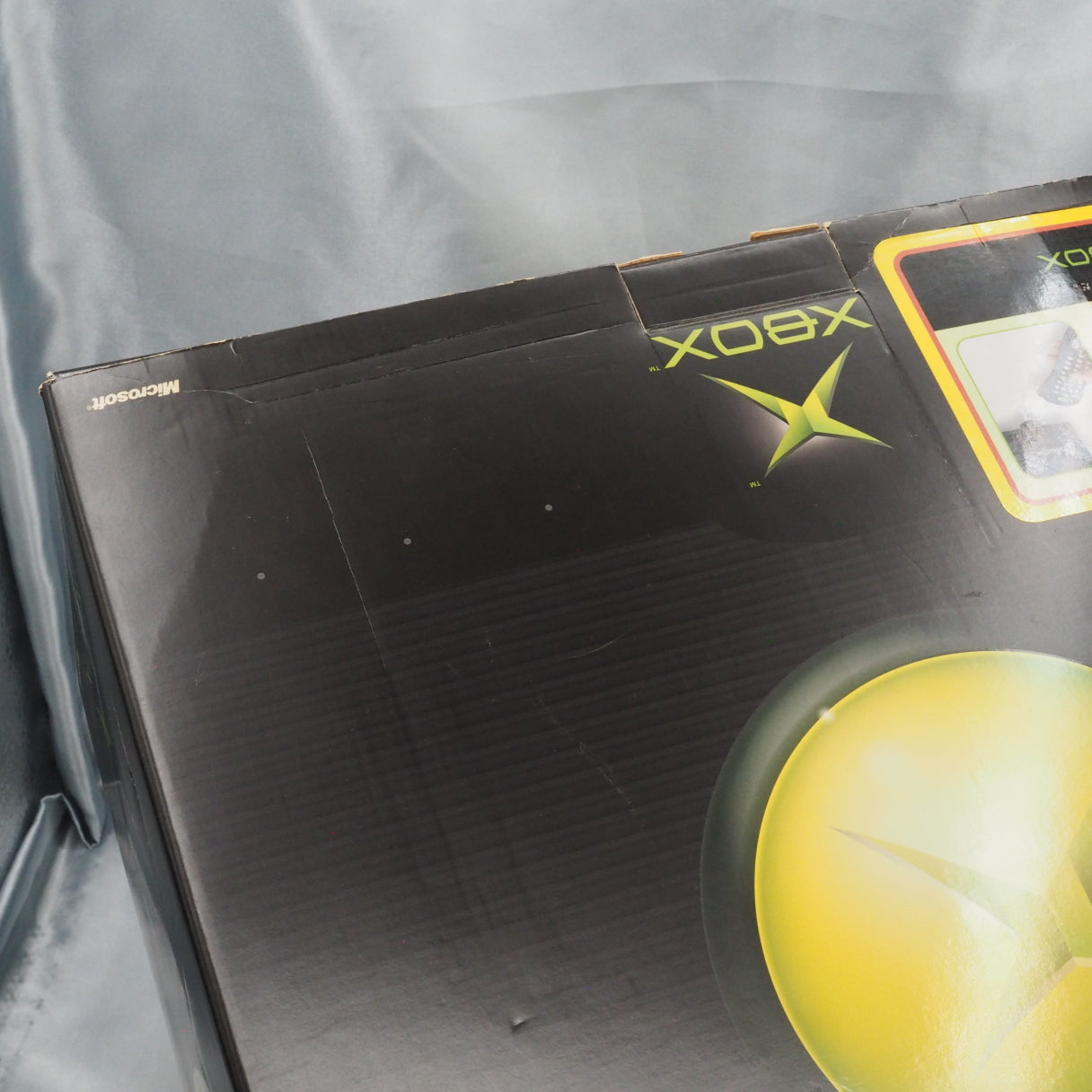 Used Microsoft Xbox Console system Black Boxed NTSC-J Original Xbox - Tested & Working