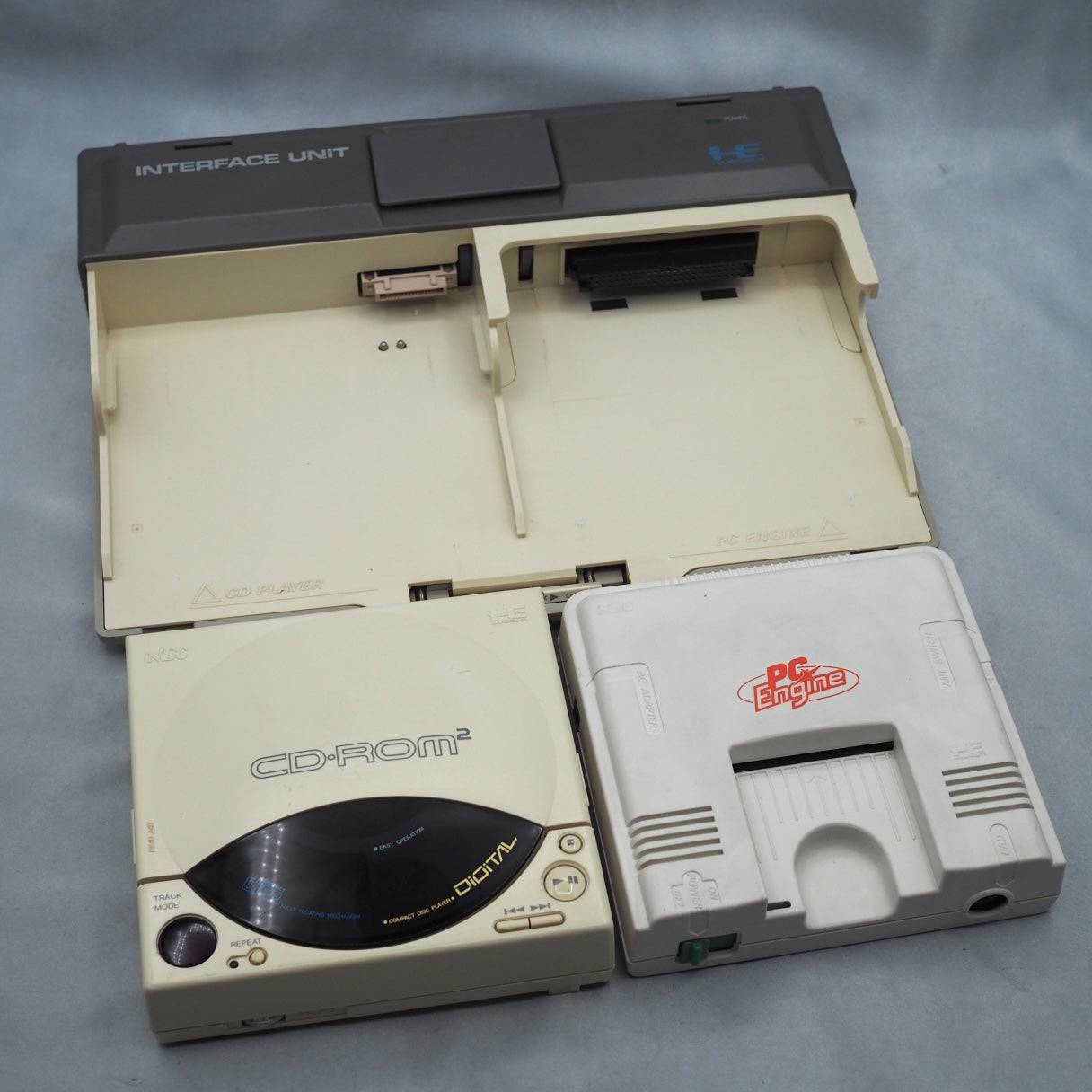Used PC Engine INTERFACE UNIT IFU-30 CD-ROM2 Console System Boxed - Tested & Working