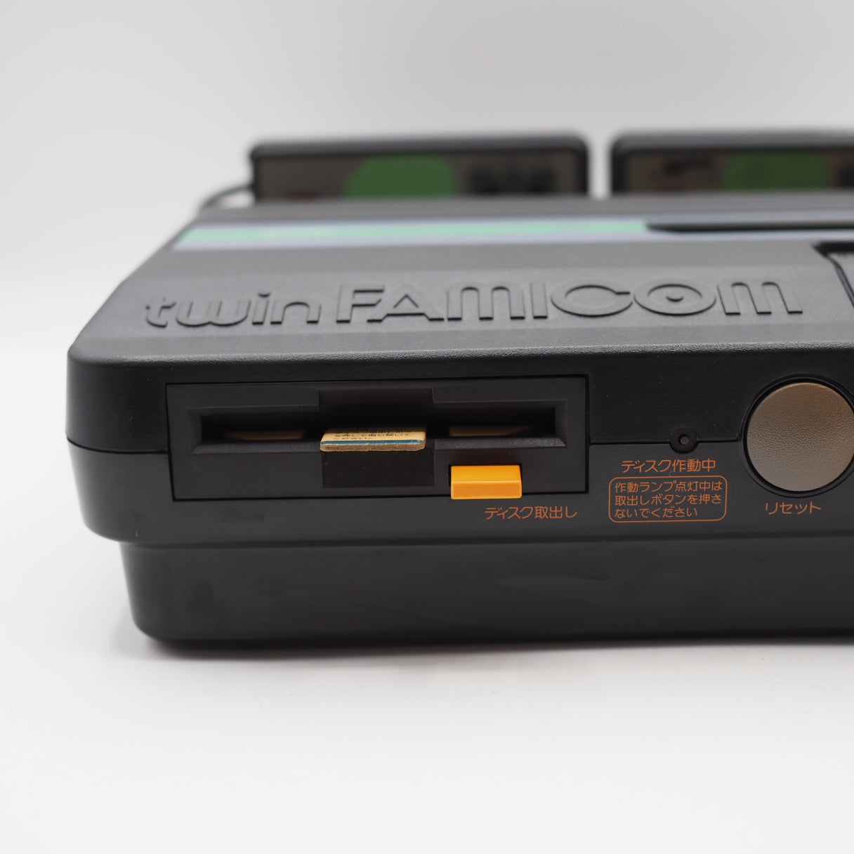 Used Sharp Twin Famicom AN-505-BK Boxed [New Rubber Belt replaced] - Tested & Working