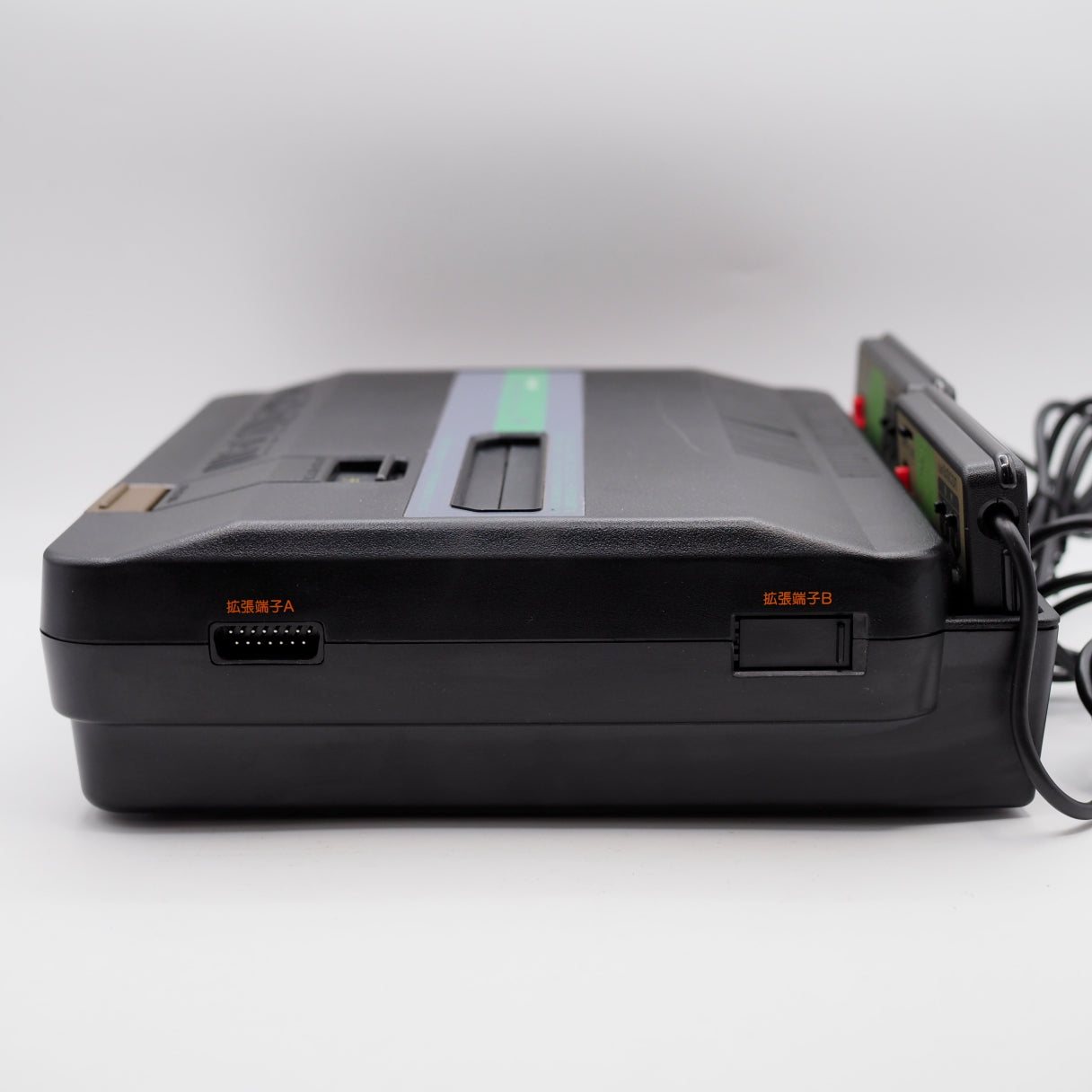 Used Sharp Twin Famicom AN-505-BK Boxed [New Rubber Belt replaced] - Tested & Working