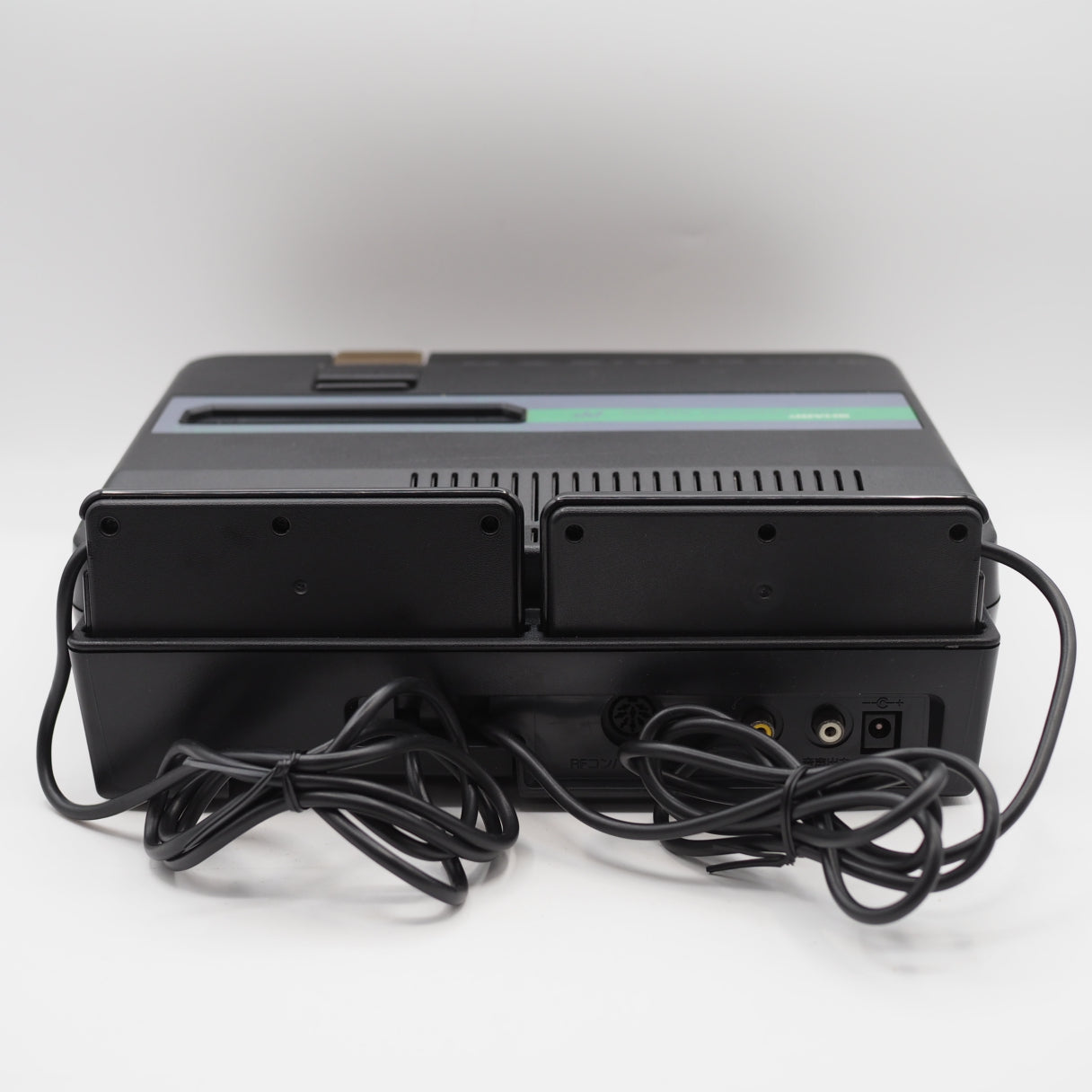 Used Sharp Twin Famicom AN-505-BK Boxed [New Rubber Belt replaced] - Tested & Working