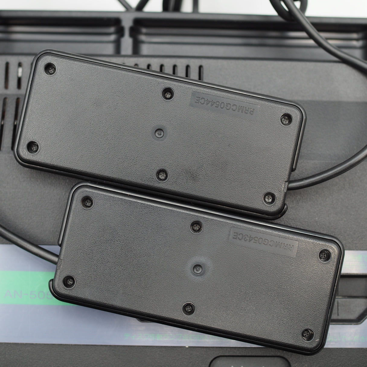 Used Sharp Twin Famicom AN-505-BK Boxed [New Rubber Belt replaced] - Tested & Working