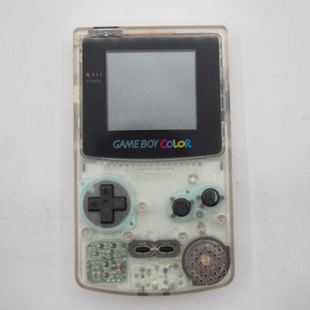 Used Nintendo GAME BOY COLOR Clear CGB-001 Handheld System Boxed - Tested & Working