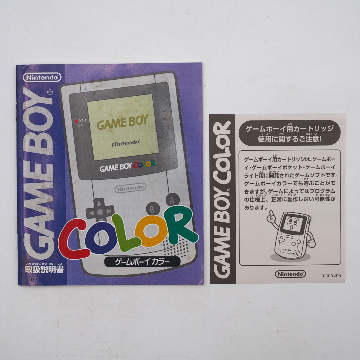 Used Nintendo GAME BOY COLOR Clear CGB-001 Handheld System Boxed - Tested & Working