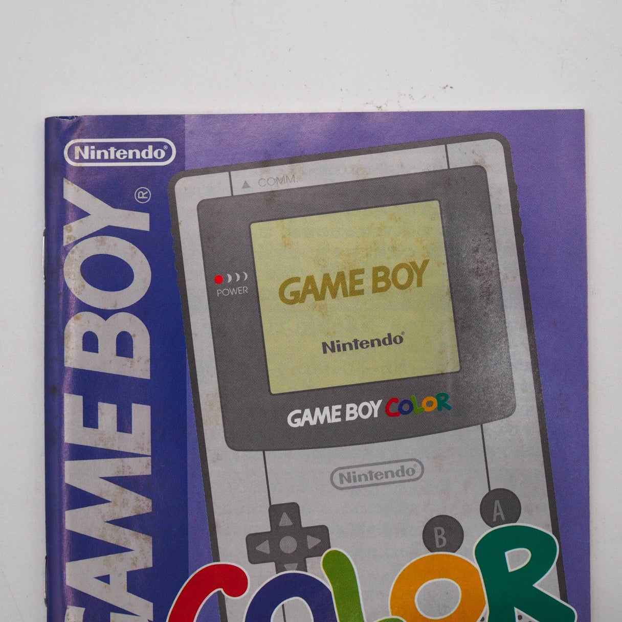 Used Nintendo GAME BOY COLOR Clear CGB-001 Handheld System Boxed - Tested & Working