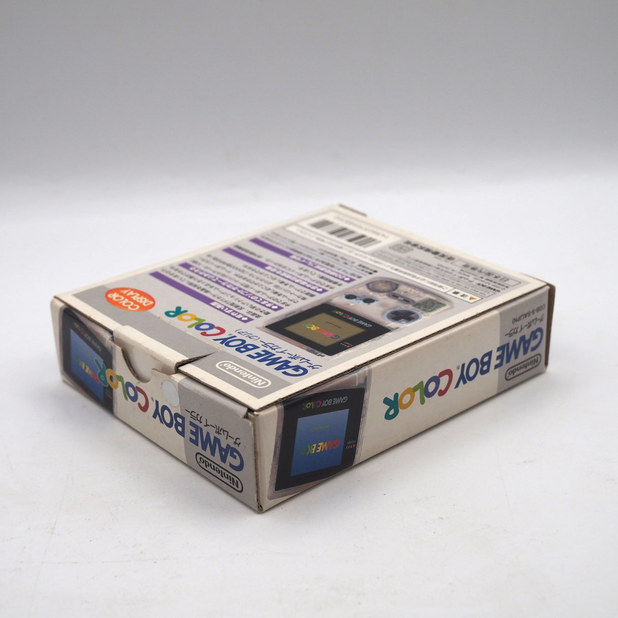 Used Nintendo GAME BOY COLOR Clear CGB-001 Handheld System Boxed - Tested & Working