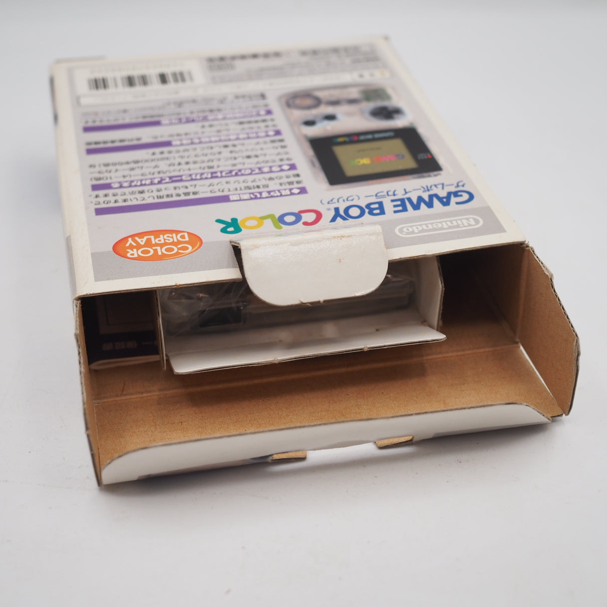 Used Nintendo GAME BOY COLOR Clear CGB-001 Handheld System Boxed - Tested & Working