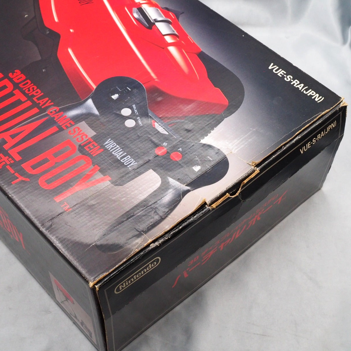 Used VIRTUAL BOY Nintendo 3D Display Game System Boxed + 5 Games SET - Tested & Working