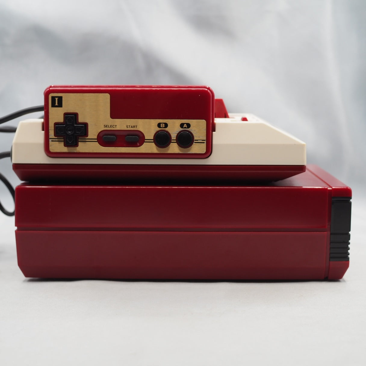 Used Nintendo Famicom & Disk System Console system SET Boxed [New Rubber Belt Replaced] - Tested & Working