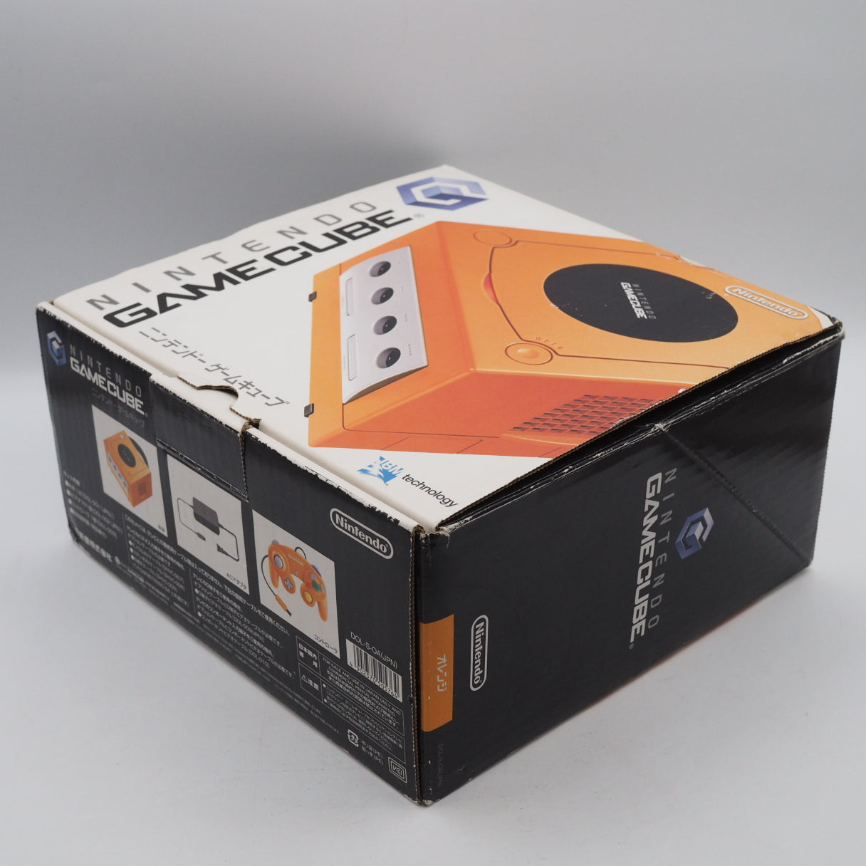 Used Nintendo GameCube Console System Orange DOL-001 NTSC-J NTSC-U/C - Tested & Working