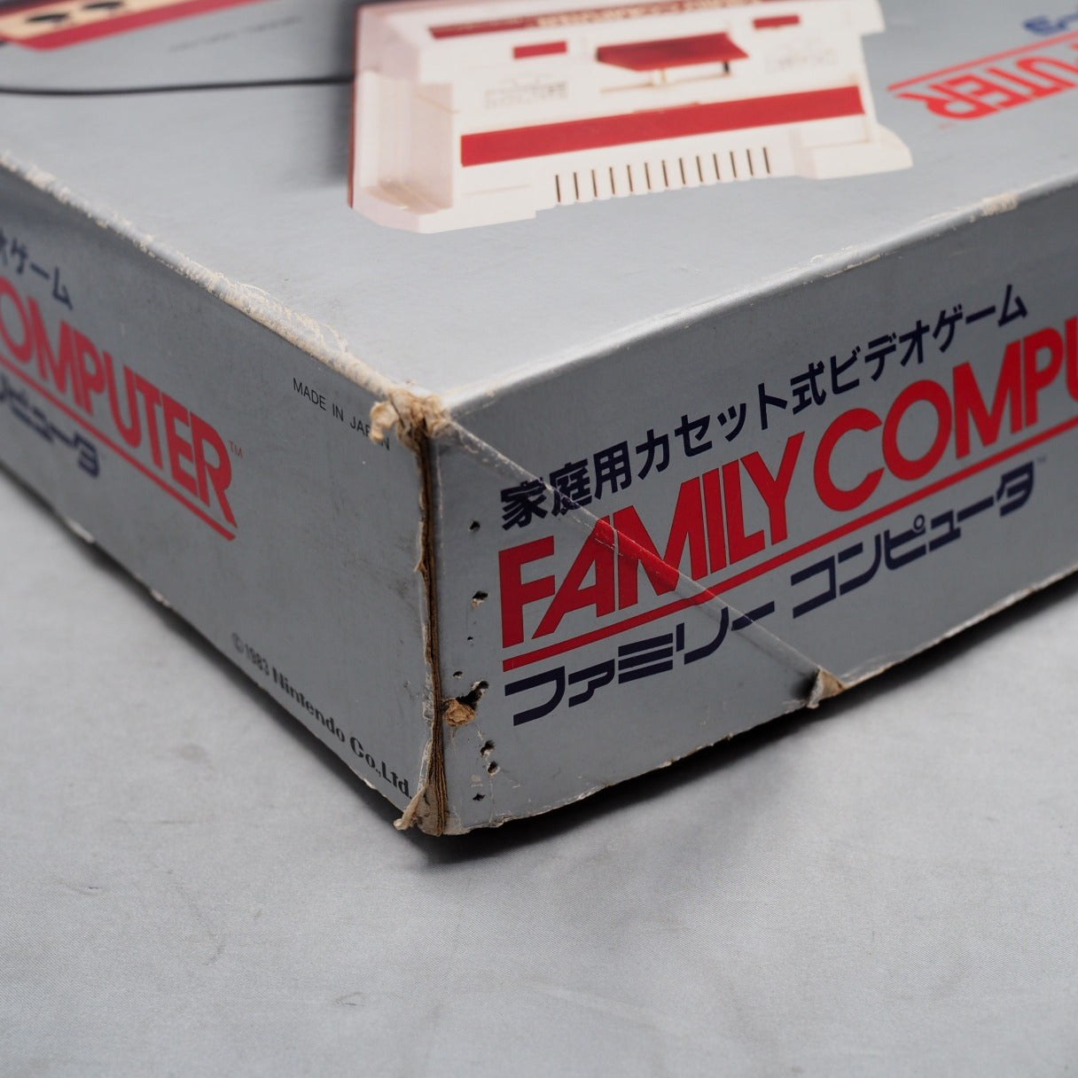 Used Nintendo Famicom & Disk System Console system SET Boxed [New Rubber Belt Replaced] - Tested & Working