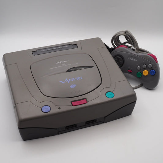Used VICTOR V SATURN Console system RG-JX2- Enhanced Audio/Video | enjoy Game Japan - Tested & Working