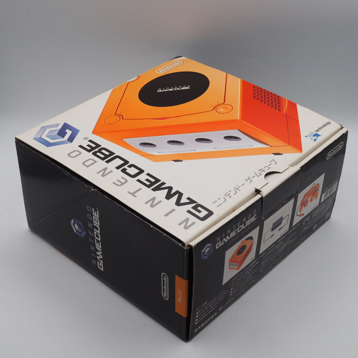 Used [Boxed & Refurbished] Nintendo GameCube Orange  DOL-001 [NTSC-J] [NTSC-U/C] [Modified]　 - Tested & Working