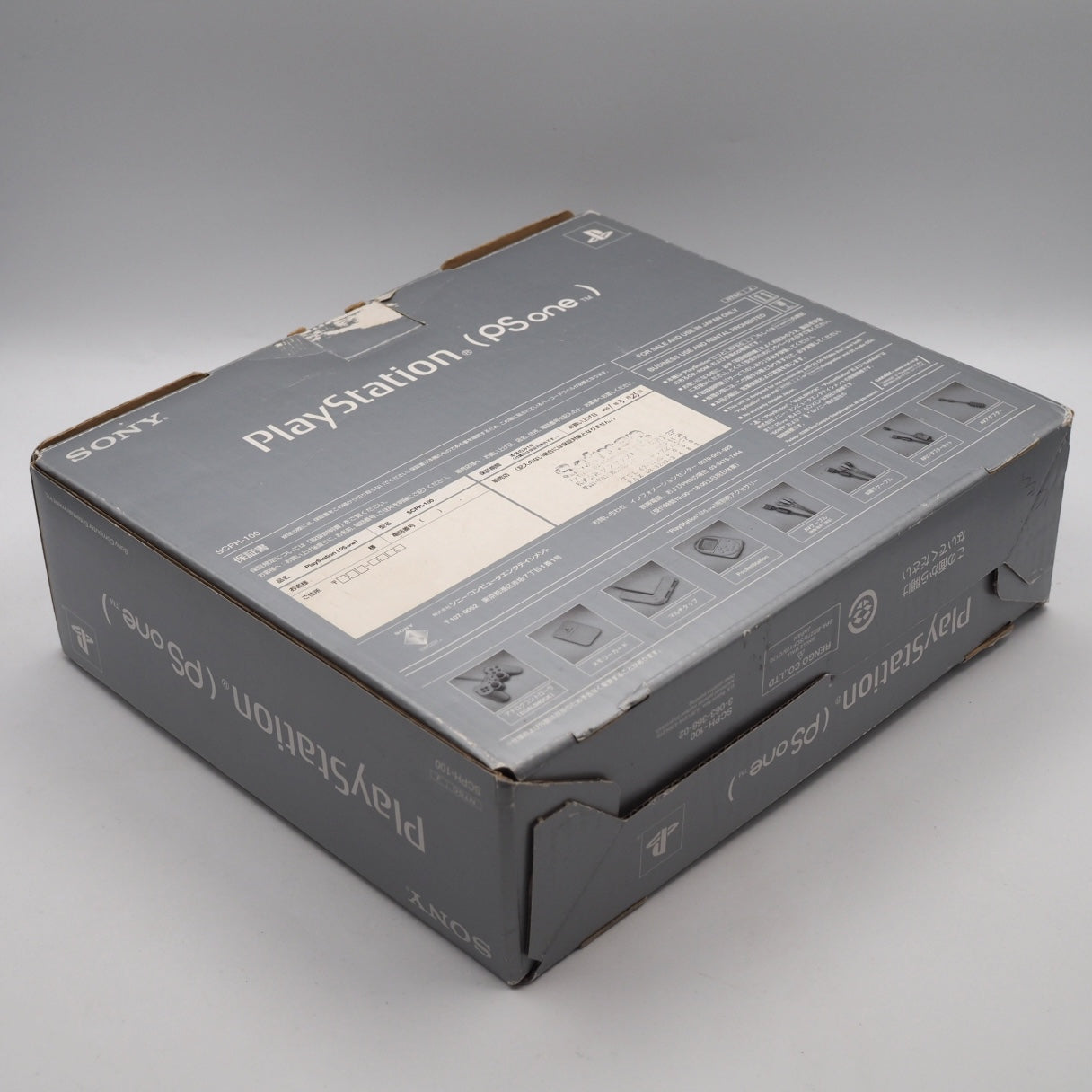 Used PS one Console system SCPH-100 Boxed [NTSC-J] - Tested & Working