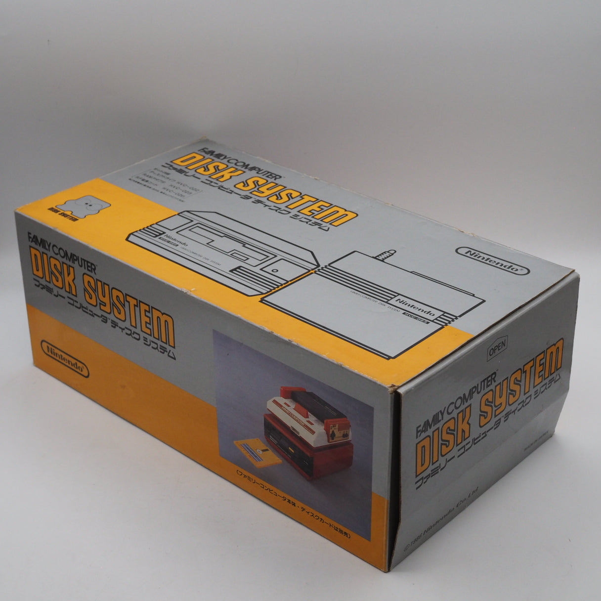 Used Nintendo Famicom + Disk System Console system SET Boxed [New Rubber Belt Replaced] - Tested & Working