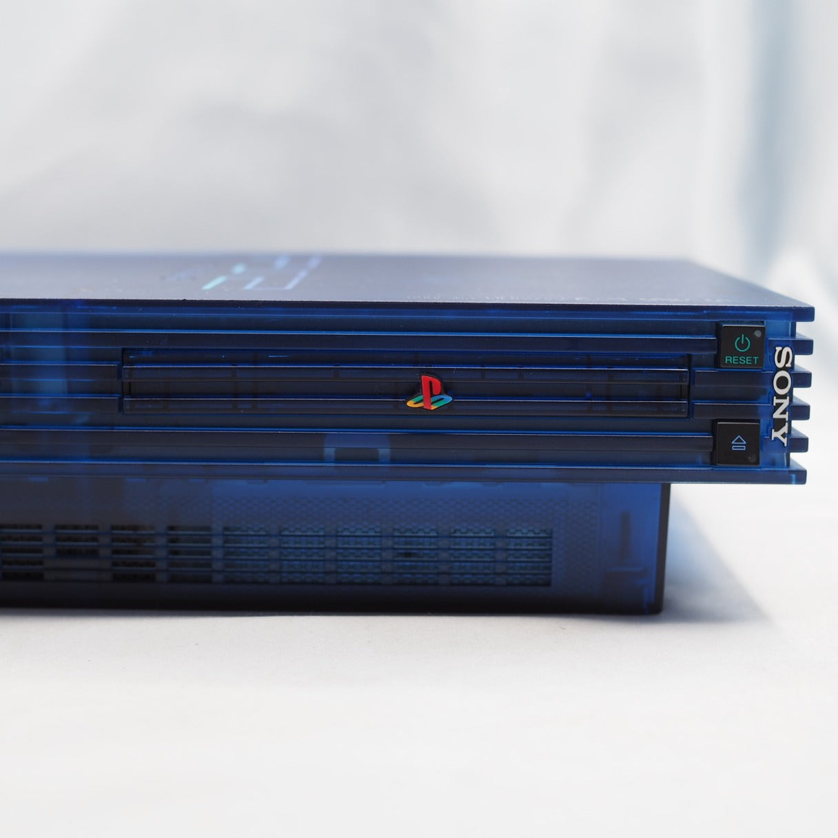 Used PS2 Console system SCPH-37000 L  Boxed [OCEAN BLUE] [NTSC-J] - Tested & Working