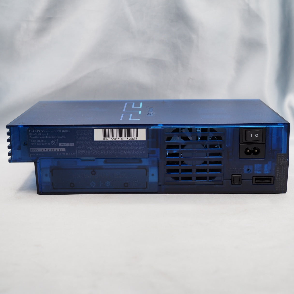 Used PS2 Console system SCPH-37000 L  Boxed [OCEAN BLUE] [NTSC-J] - Tested & Working