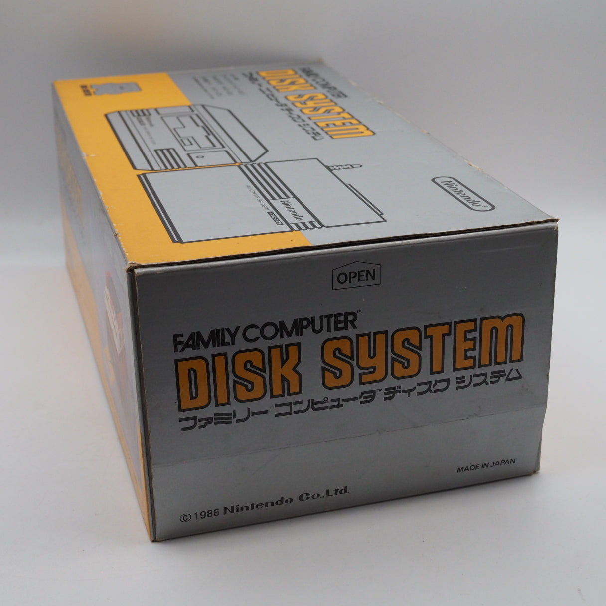 Used Nintendo Famicom + Disk System Console system SET Boxed [New Rubber Belt Replaced] - Tested & Working