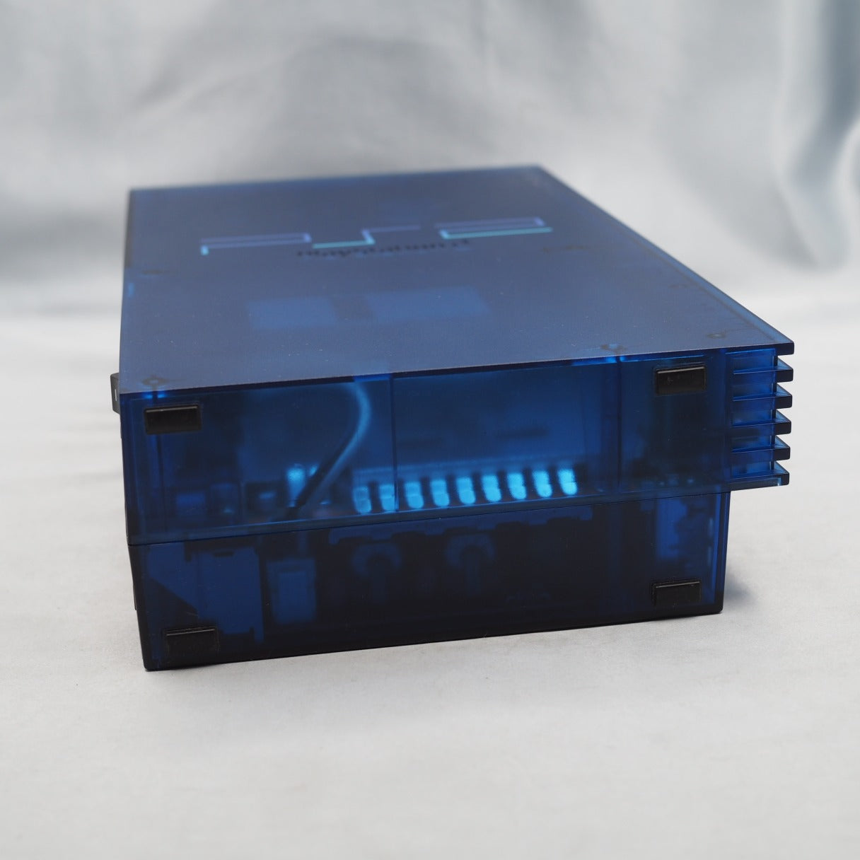 Used PS2 Console system SCPH-37000 L  Boxed [OCEAN BLUE] [NTSC-J] - Tested & Working