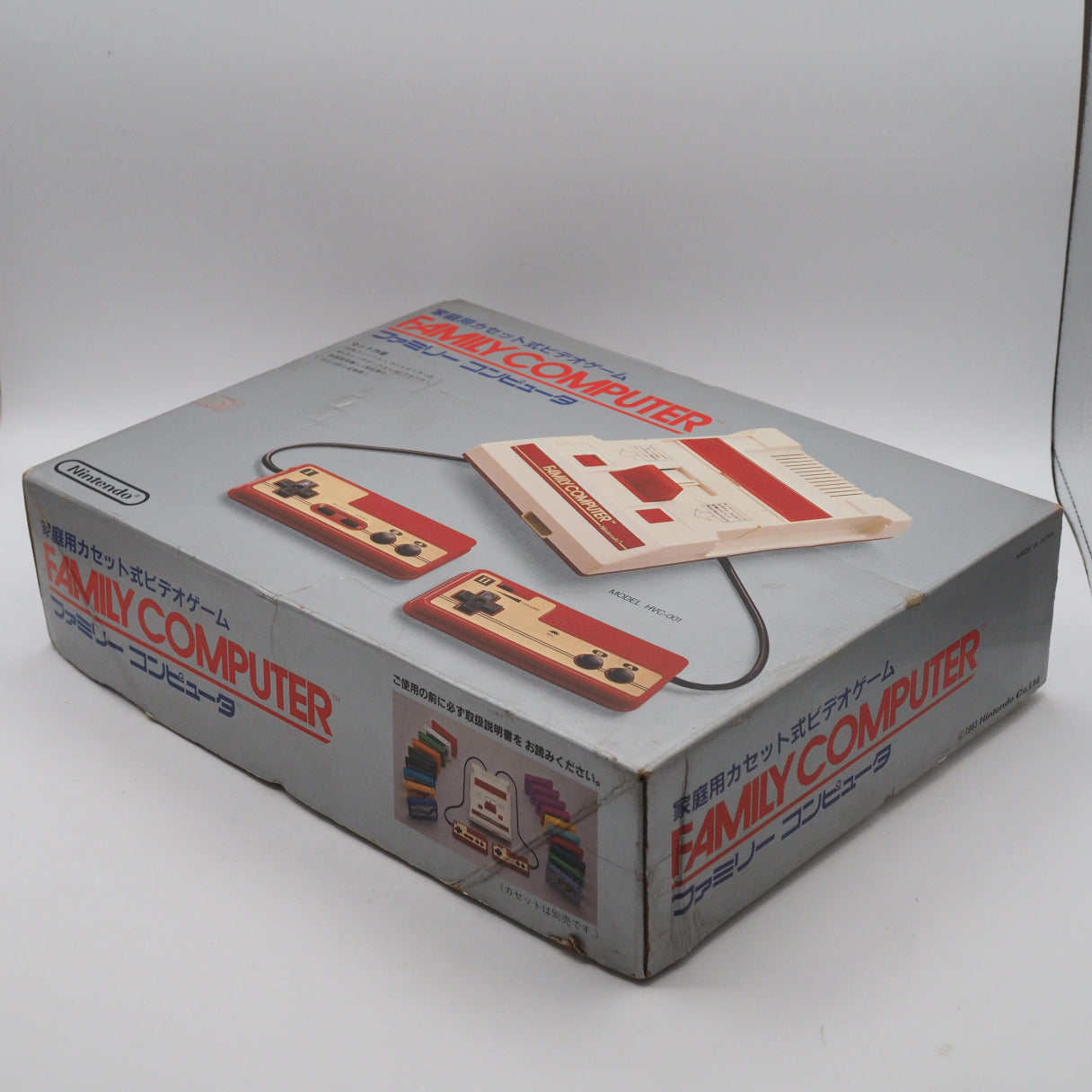 Used Nintendo Famicom + Disk System Console system SET Boxed [New Rubber Belt Replaced] - Tested & Working