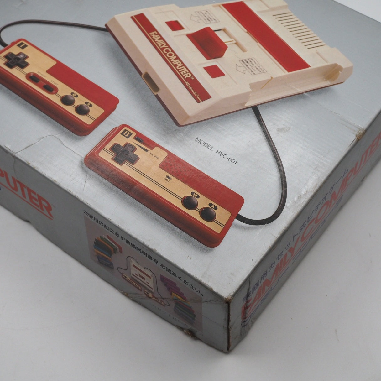 Used Nintendo Famicom + Disk System Console system SET Boxed [New Rubber Belt Replaced] - Tested & Working