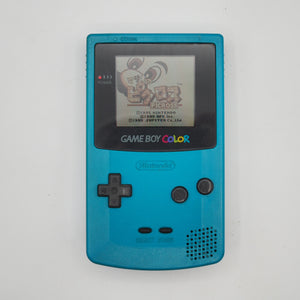 Used Nintendo GAME BOY COLOR BLUE CGB-001 Handheld Game Console - Tested & Working