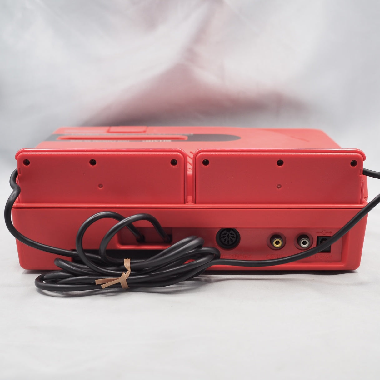 Used Twin Famicom Console system AN-500R New Rubber Belt replaced Boxed - Tested & Working