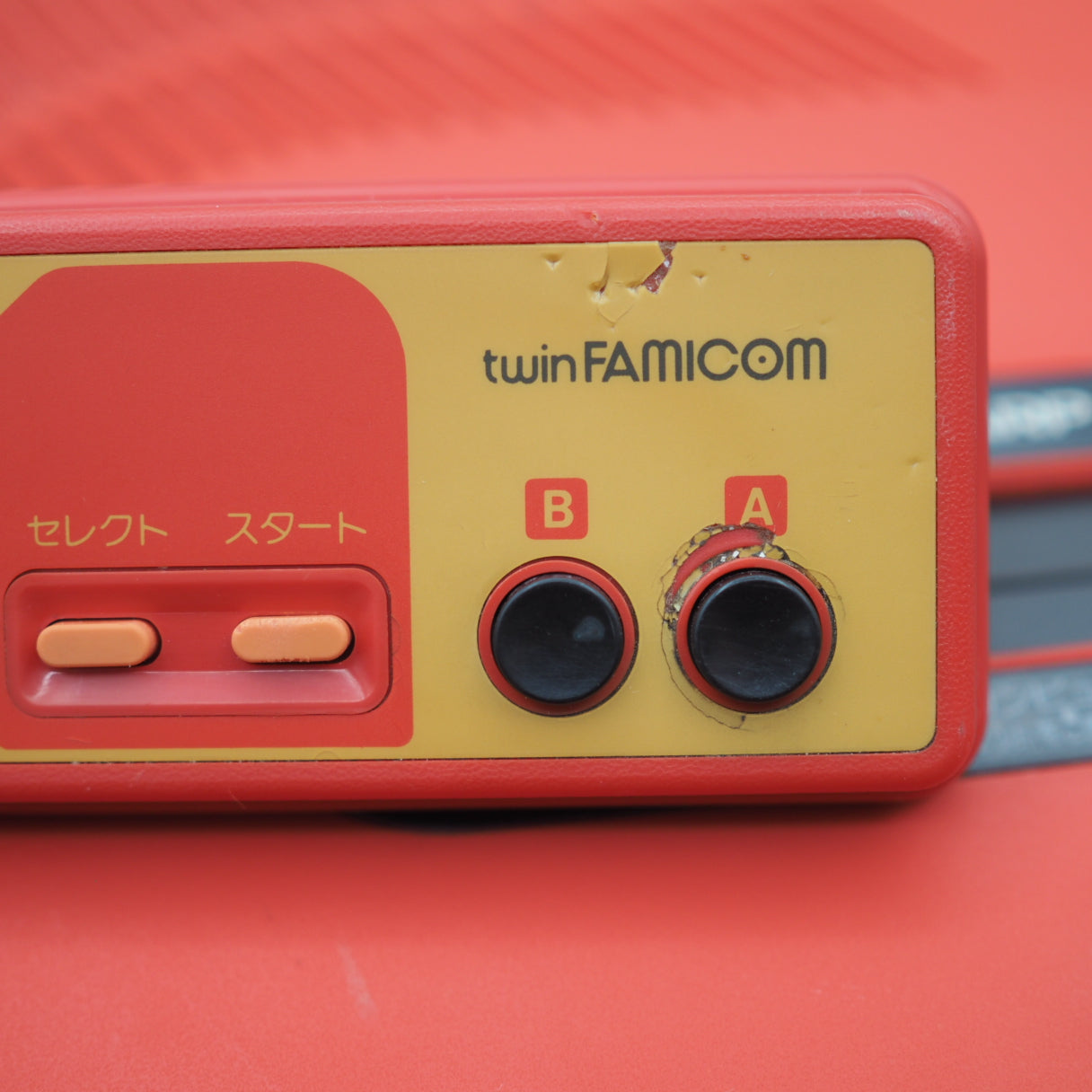 Used Sharp Twin Famicom Console system AN-500R [New Rubber Belt replaced] - Tested & Working