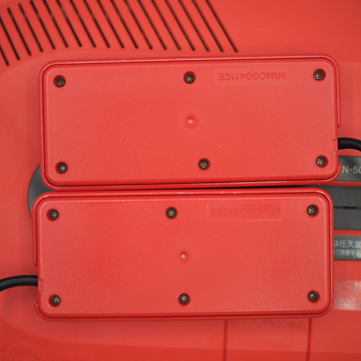 Used Twin Famicom Console system AN-500R New Rubber Belt replaced Boxed - Tested & Working