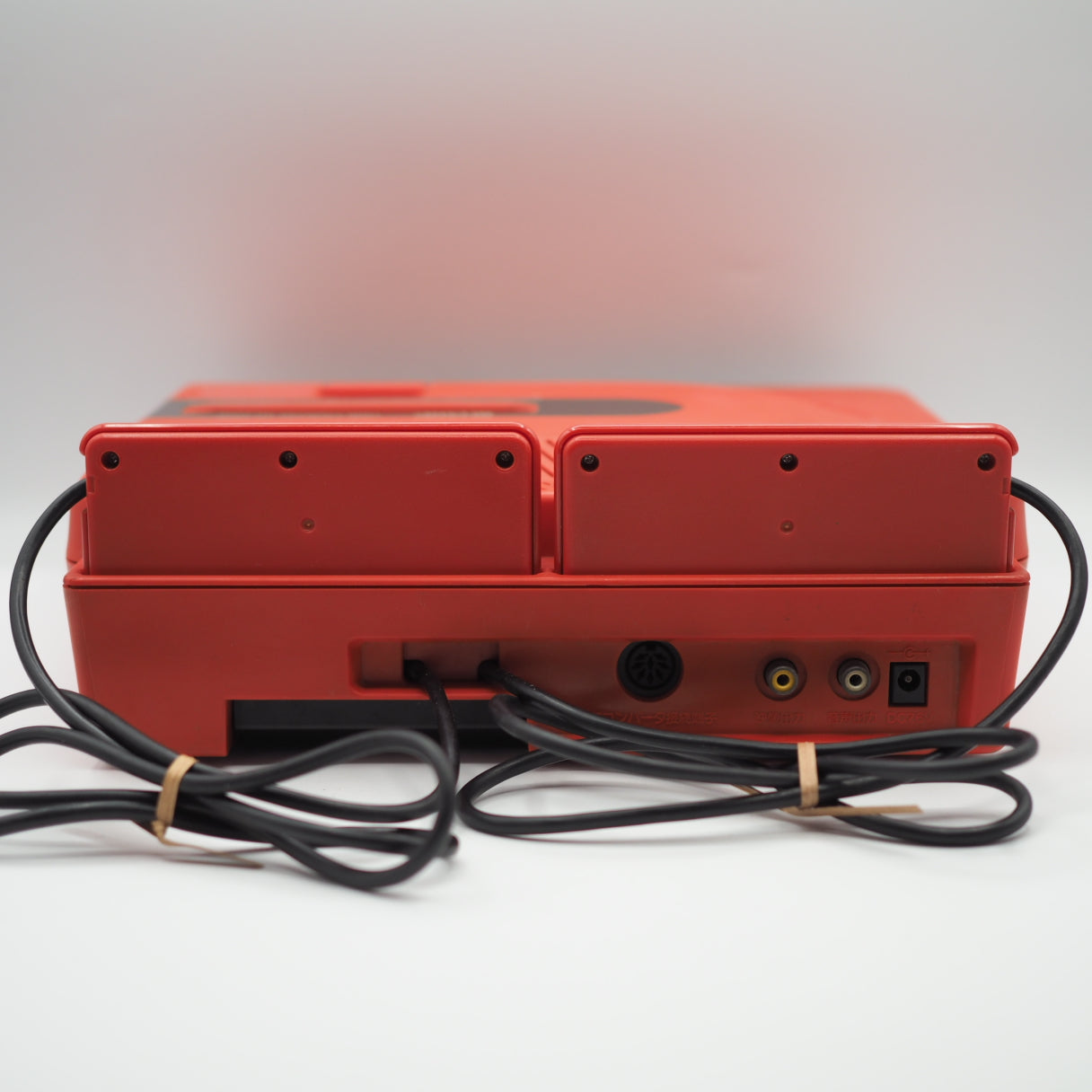 Used Sharp Twin Famicom Console system AN-500R [New Rubber Belt replaced] - Tested & Working