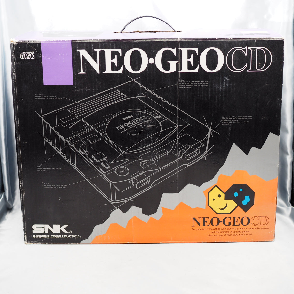 Used SNK Neo Geo CD System  CD-T01 Boxed - Tested & Working