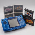 Used NEOGEO POCKET COLOR Handheld Game Console + 7 Games SET - Tested & Working