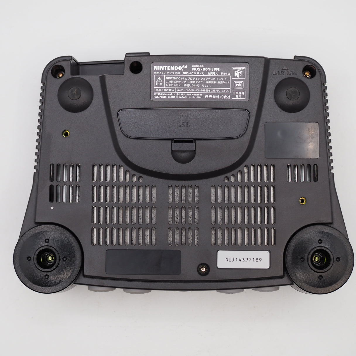 Used Nintendo 64 Console System Black NUS-001 Boxed [NTSC-J, NTSC-U/C] - Tested & Working