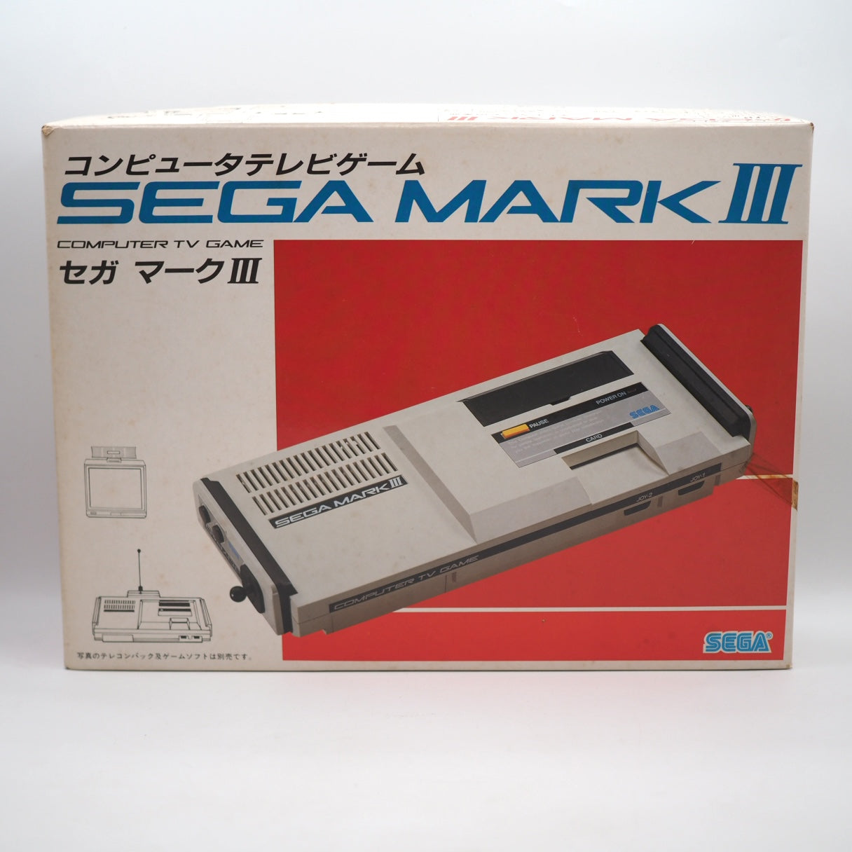 Used SEGA MARK Ⅲ Console system Boxed - Tested & Working