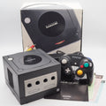 Used Nintendo GameCube Console System Black Boxed DOL-001 NTSC-J NTSC-U/C - Tested & Working