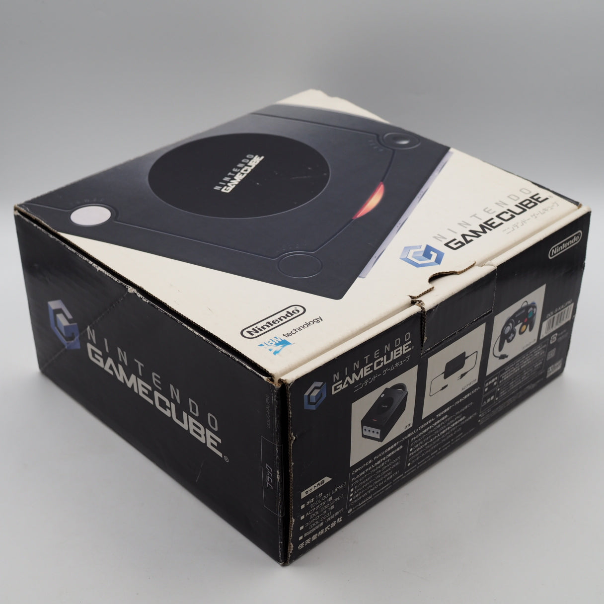Used Nintendo GameCube Console System Black Boxed DOL-001 NTSC-J NTSC-U/C - Tested & Working