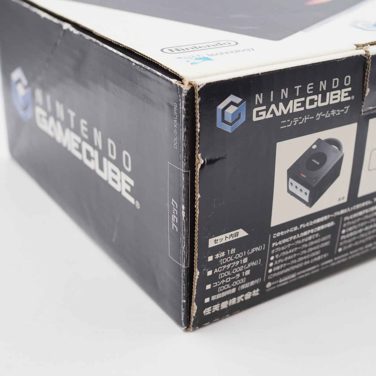 Used Nintendo GameCube Console System Black Boxed DOL-001 NTSC-J NTSC-U/C - Tested & Working