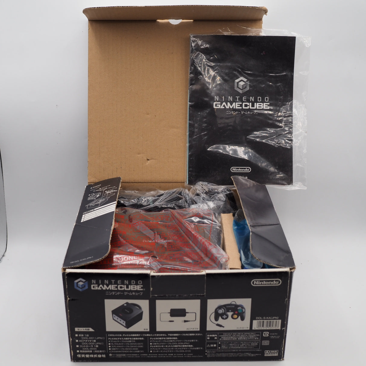 Used Nintendo GameCube Console System Black Boxed DOL-001 NTSC-J NTSC-U/C - Tested & Working