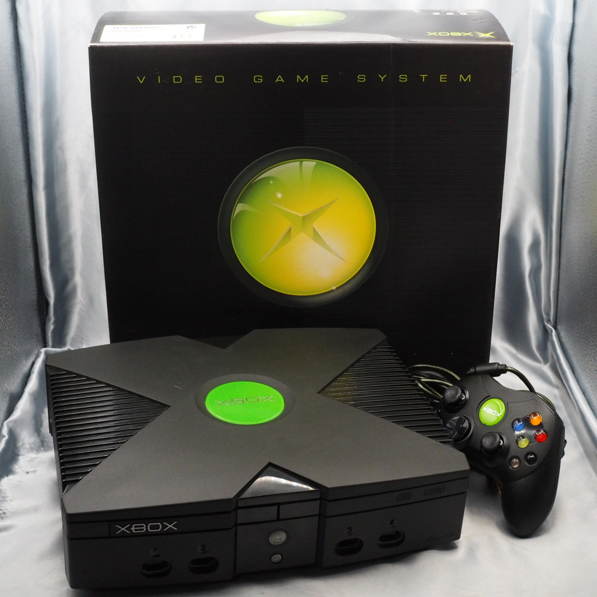 Used Microsoft Xbox Console system Black Boxed NTSC-J  Serviced by Experts | - Tested & Working