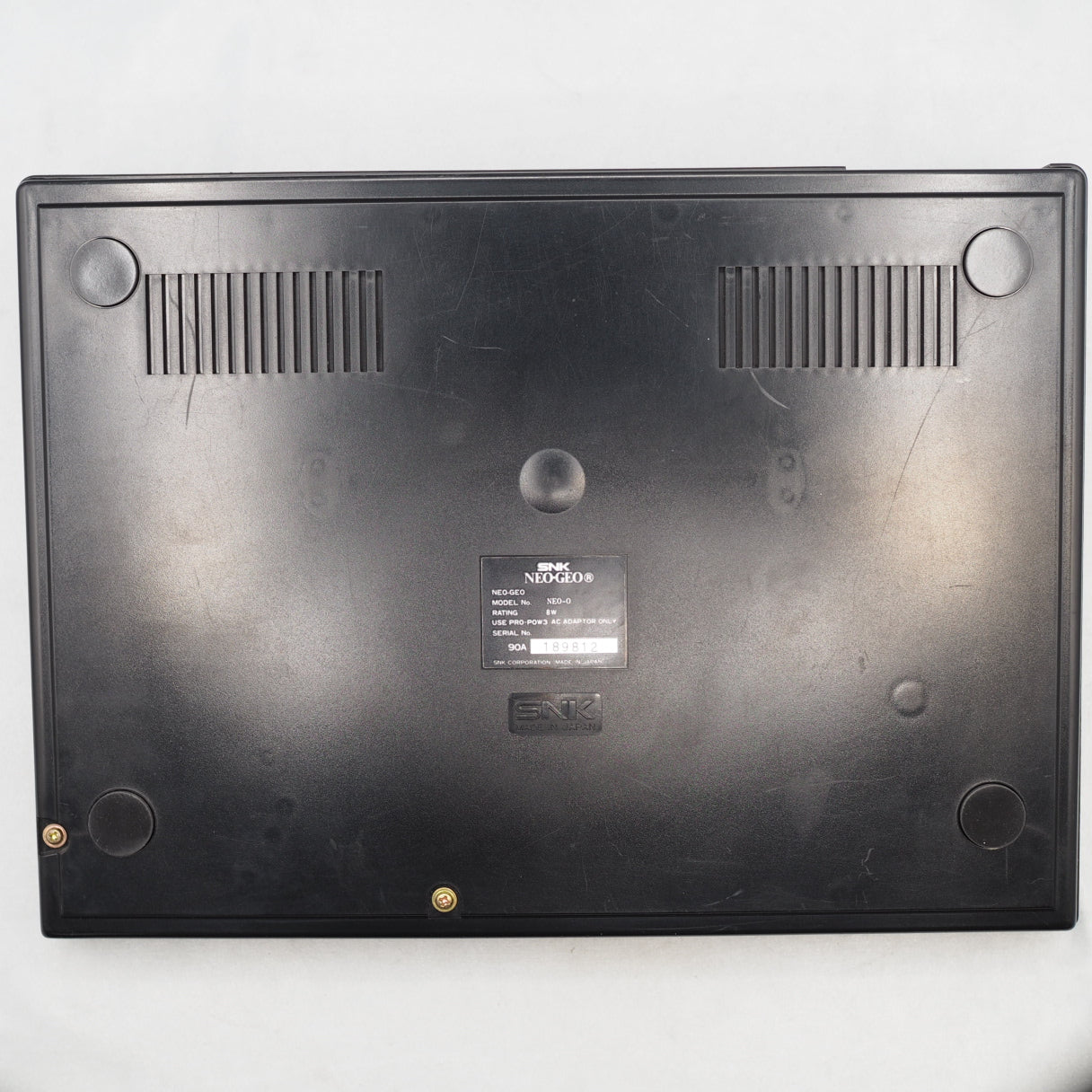 NEO GEO AES Console System NEO-0 UNIBIOS 2 Controllers