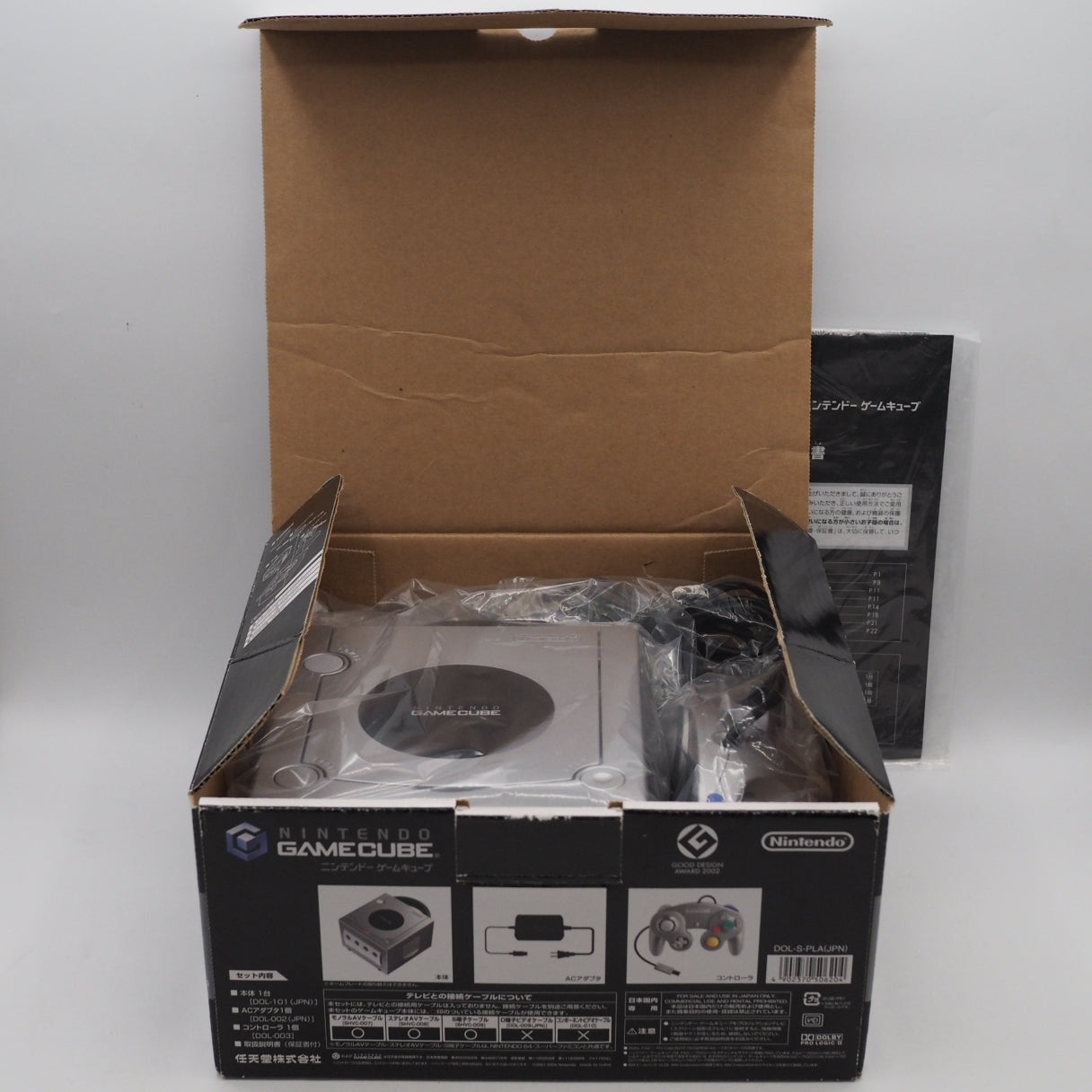 Used Nintendo GameCube Console System DOL-101 Silver Boxed [NTSC-J, NTSC-U/C] - Tested & Working