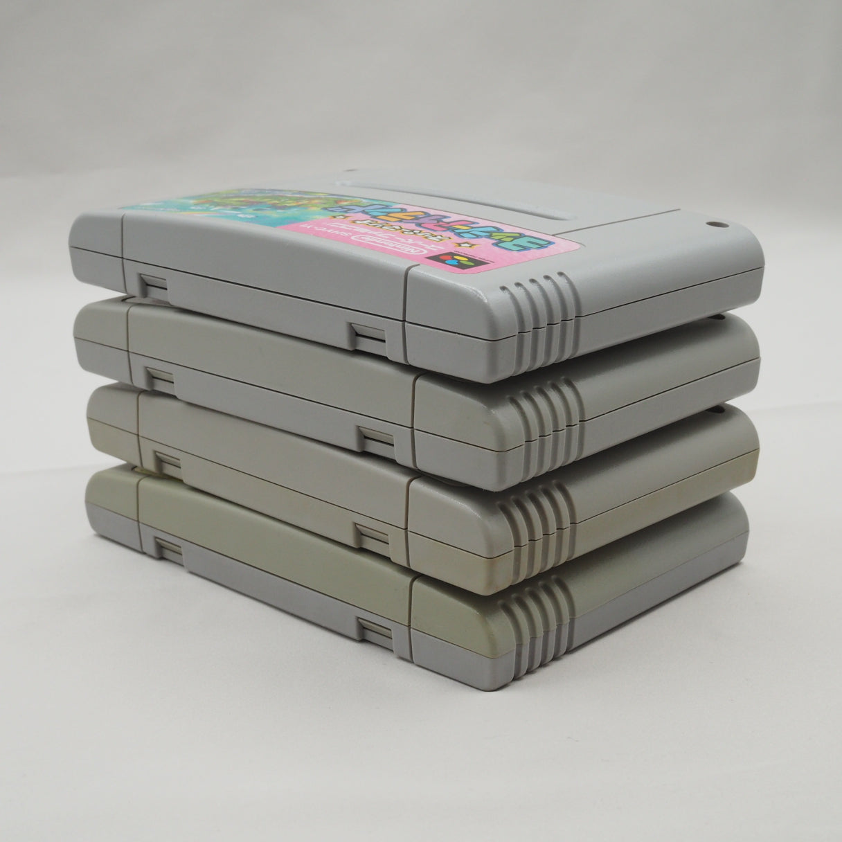 Used Super Mario Collection Set (Yoshi’s Island / Mario RPG / Yoshi’s Cookie / Super Picross) - Tested & Working