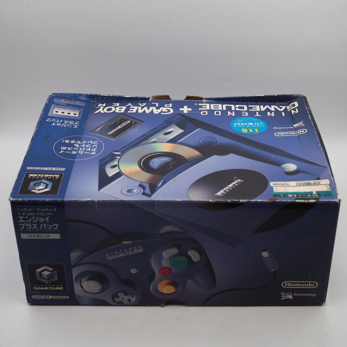 Used Nintendo GameCube Console System Violet + Game Boy Player Enjoy Plus Pack Boxed [NTSC-J] [NTSC-U/C] - Tested & Working