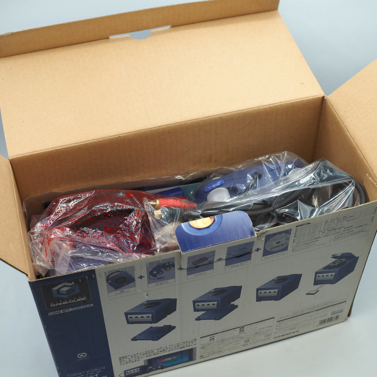 Used Nintendo GameCube Console System Violet + Game Boy Player Enjoy Plus Pack Boxed [NTSC-J] [NTSC-U/C] - Tested & Working