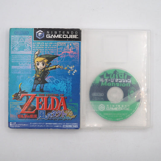 Used Luigi's Mansion + Zelda for Nintendo GameCube 2-Game - Tested & Working