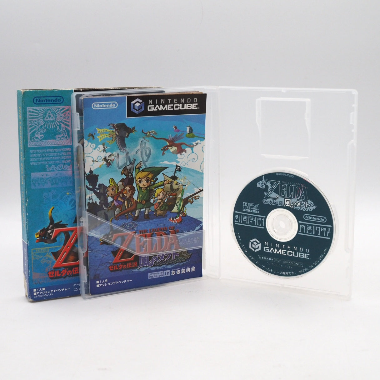 Used Luigi's Mansion + Zelda for Nintendo GameCube 2-Game - Tested & Working